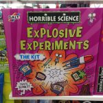Christmas presents that are educational include the Horrible Science Explosive Experiments Kit