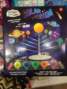 Educational Christmas presents from Smiggle Guildford include the Solar System Craft Set