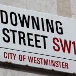 Downing street sign