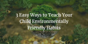 Teach children eco habits